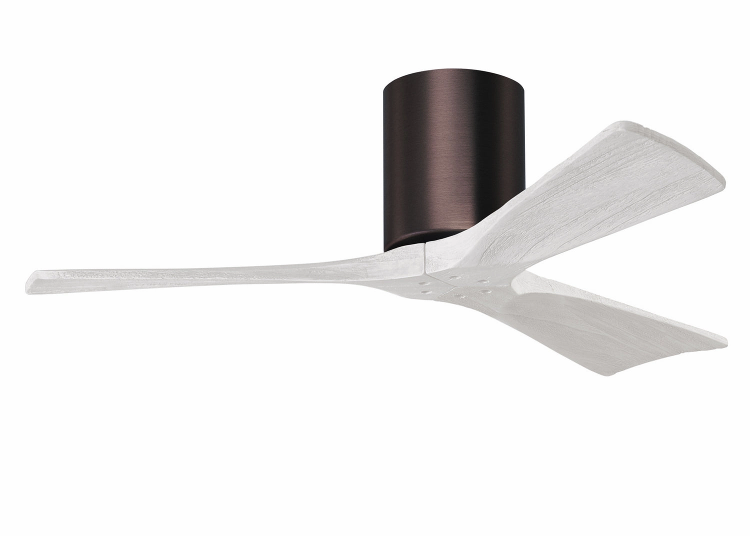 Irene-3H 42"Ceiling Fan Brushed Bronze hugger fans for rooms with low ceilings