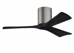 Irene-3H 42"Ceiling Fan Brushed Pewter space-saving huggers with modern style