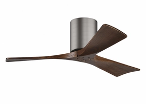 Irene-3H 42"Ceiling Fan Brushed Pewter space-saving huggers with modern style