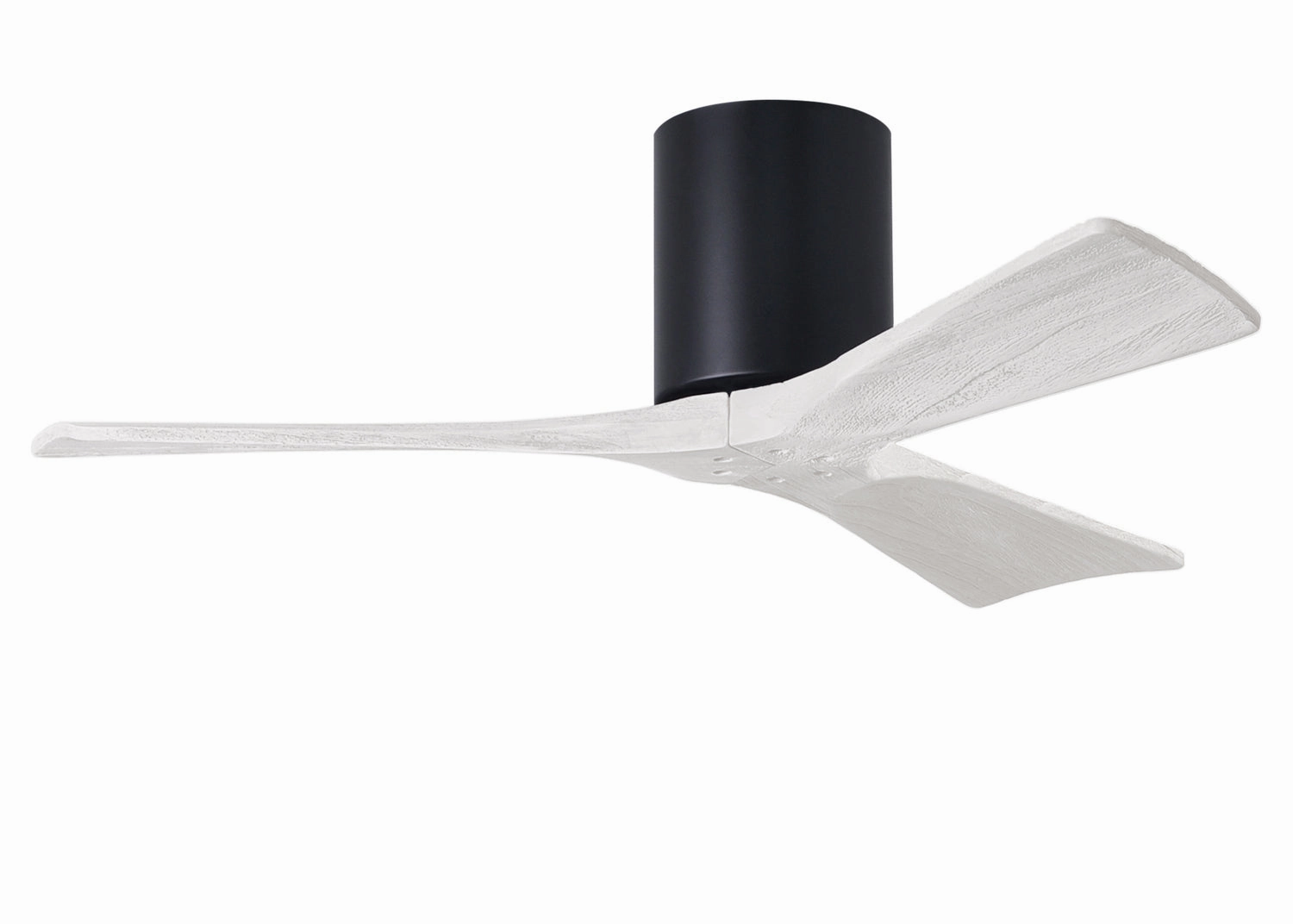Irene-3H 42"Ceiling Fan Matte Black hugger fans for rooms with low ceilings
