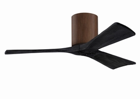 Irene-3H 42"Ceiling Fan Walnut space-saving huggers with modern style