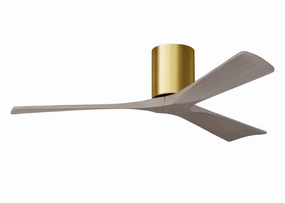 Irene-3H 52"Ceiling Fan Brushed Brass ifan smart fans for connected homes