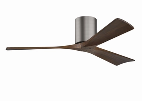 Irene-3H 52"Ceiling Fan Brushed Pewter space-saving huggers with modern style