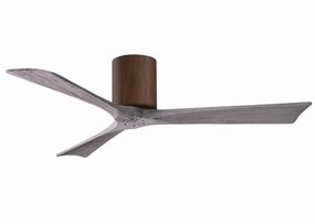 Irene-3H 52"Ceiling Fan Walnut space-saving huggers with modern style