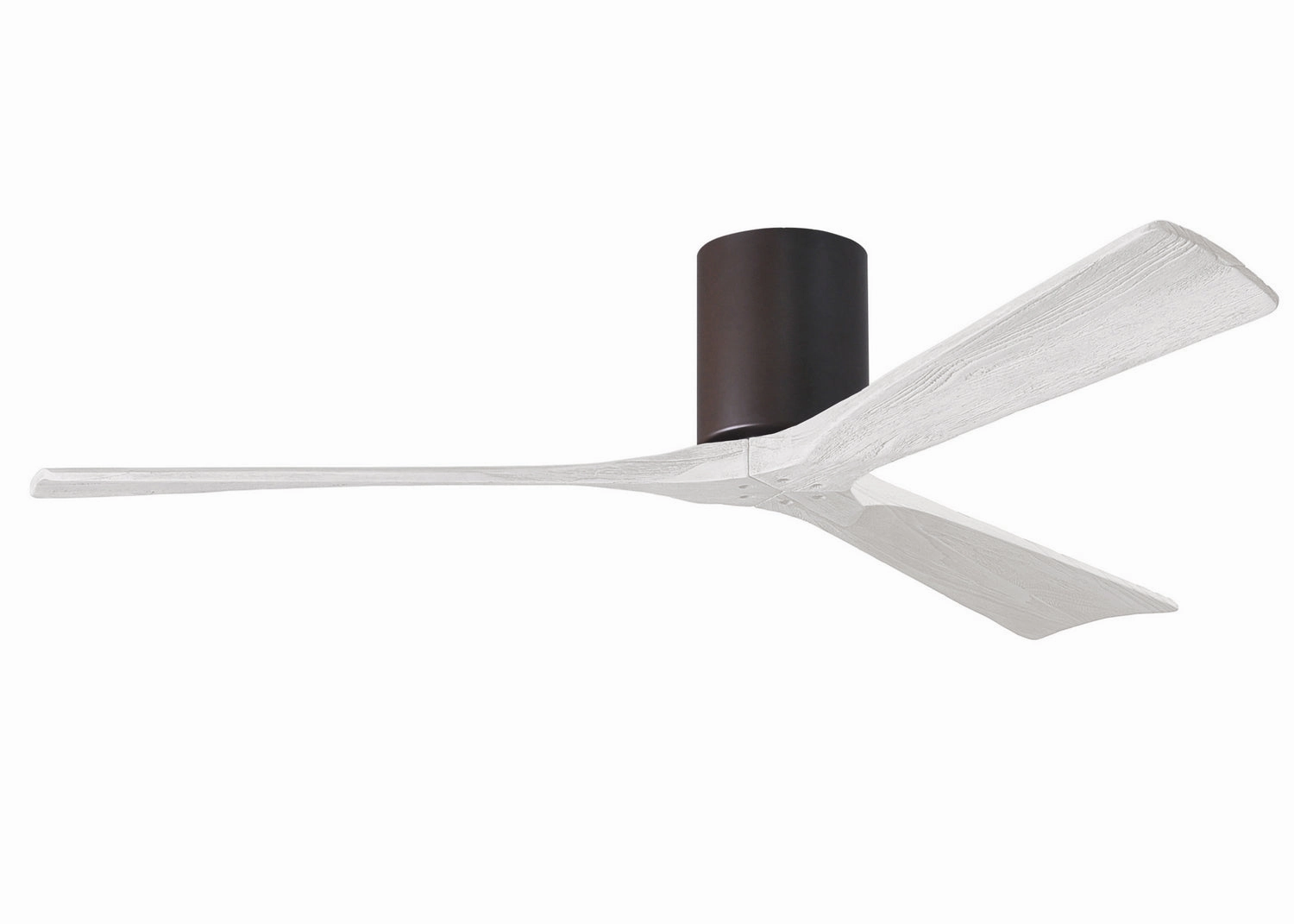 Irene-3H 60"Ceiling Fan Textured Bronze hugger fans for rooms with low ceilings