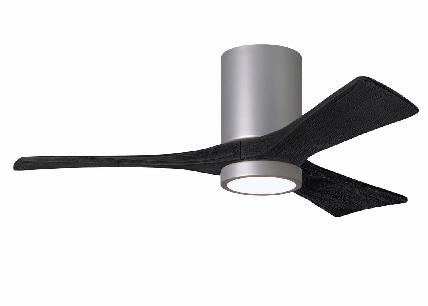 Irene-3HLK 42"Ceiling Fan Brushed Nickel hugger fans for rooms with low ceilings