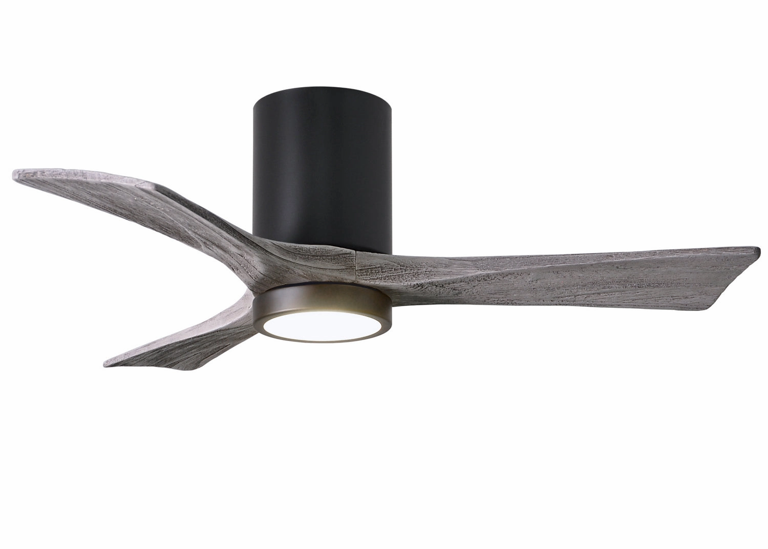Irene-3HLK 42"Ceiling Fan Matte Black hugger fans for rooms with low ceilings