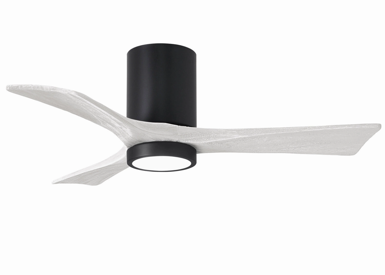 Irene-3HLK 42"Ceiling Fan Matte Black hugger fans for rooms with low ceilings