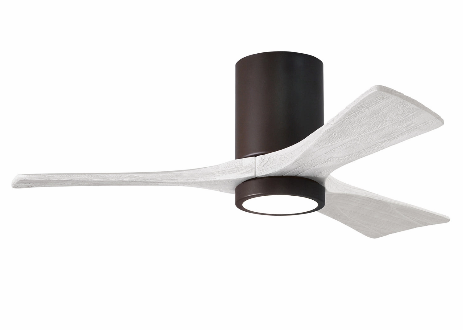 Irene-3HLK 42"Ceiling Fan Textured Bronze hugger fans for rooms with low ceilings