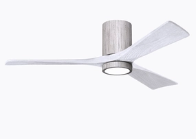 Irene-3HLK 52"Ceiling Fan Barn Wood Tone space-saving huggers with modern style