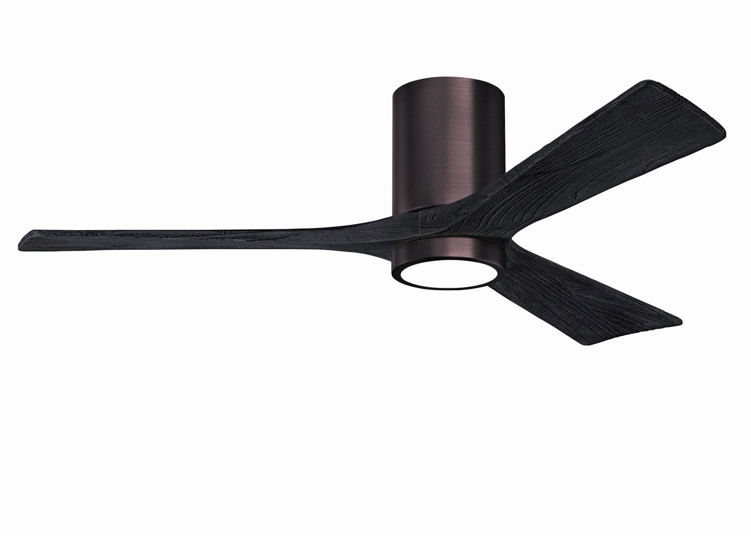 Irene-3HLK 52"Ceiling Fan Brushed Bronze space-saving huggers with modern style
