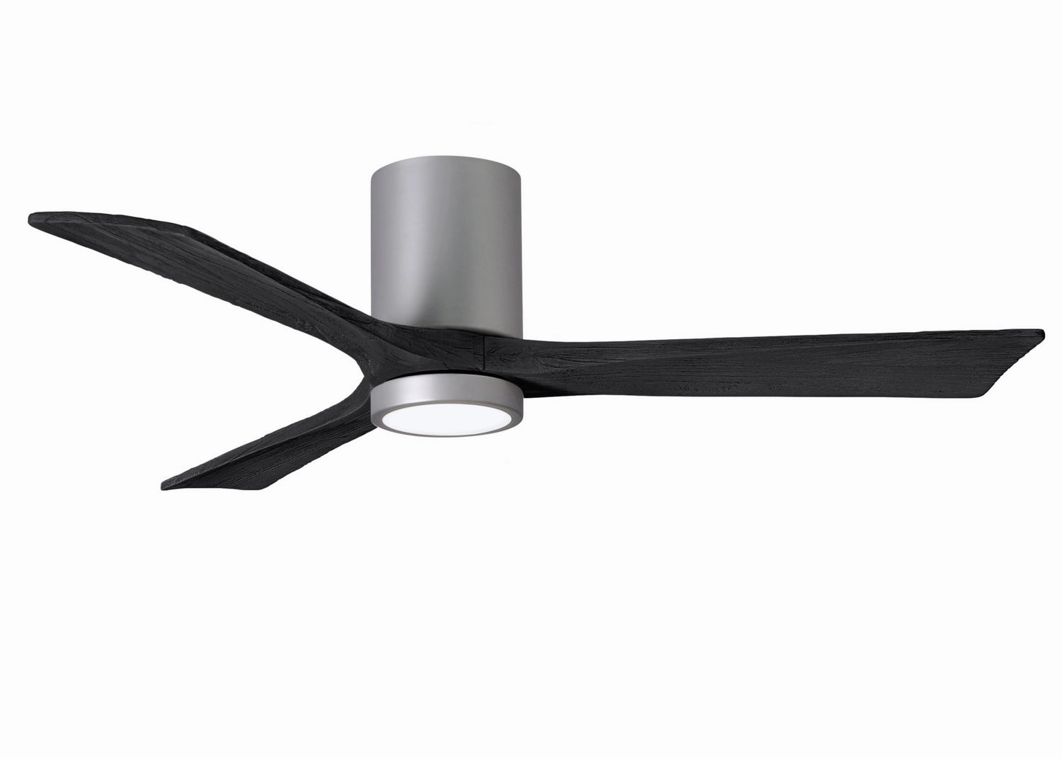 Irene-3HLK 52"Ceiling Fan Brushed Nickel hugger fans for rooms with low ceilings