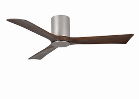 Irene-3HLK 52"Ceiling Fan Brushed Nickel hugger fans for rooms with low ceilings