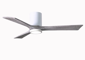 Irene-3HLK 52"Ceiling Fan Walnut Tone space-saving huggers with modern style