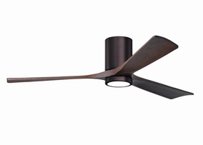 Irene-3HLK 60"Ceiling Fan Brushed Bronze space-saving huggers with modern style