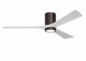 Irene-3HLK 60"Ceiling Fan Brushed Bronze space-saving huggers with modern style