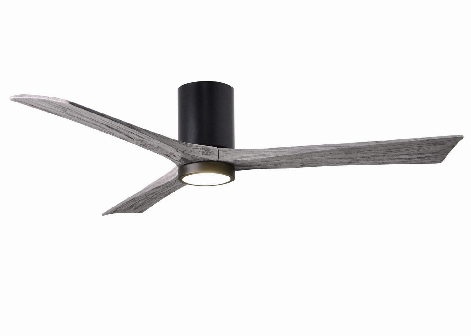 Irene-3HLK 60"Ceiling Fan Matte Black hugger fans for rooms with low ceilings