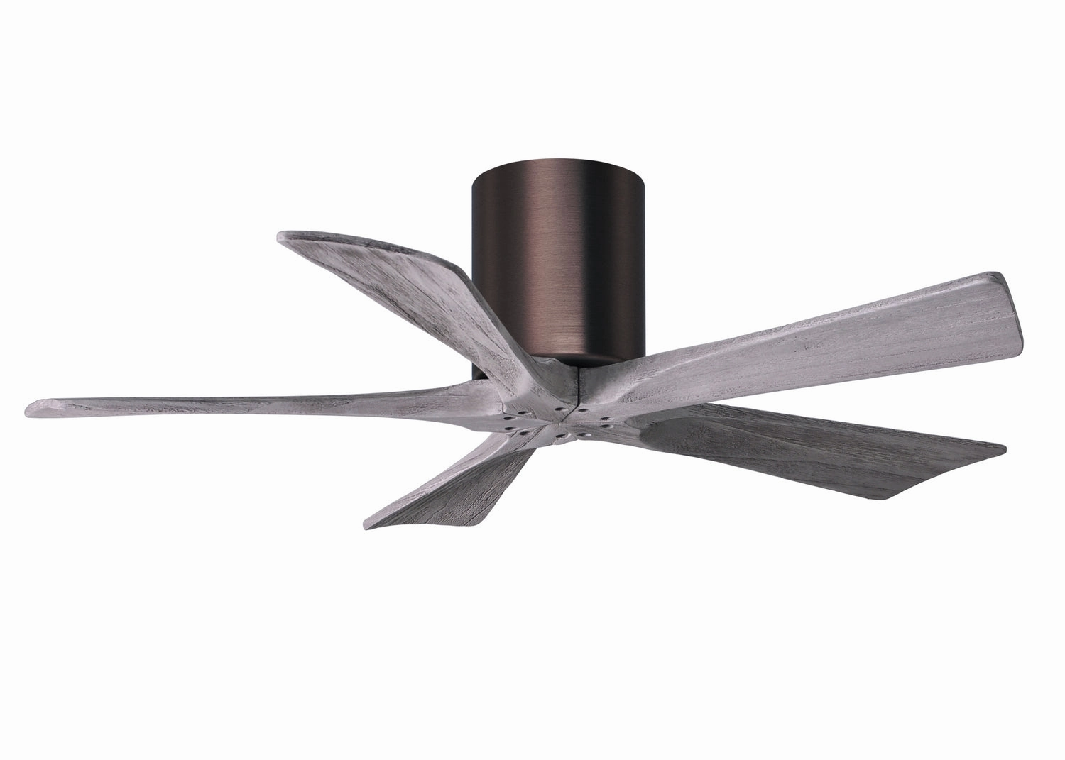 Irene-5H 42"Ceiling Fan Brushed Bronze quiet and compact hugger fans