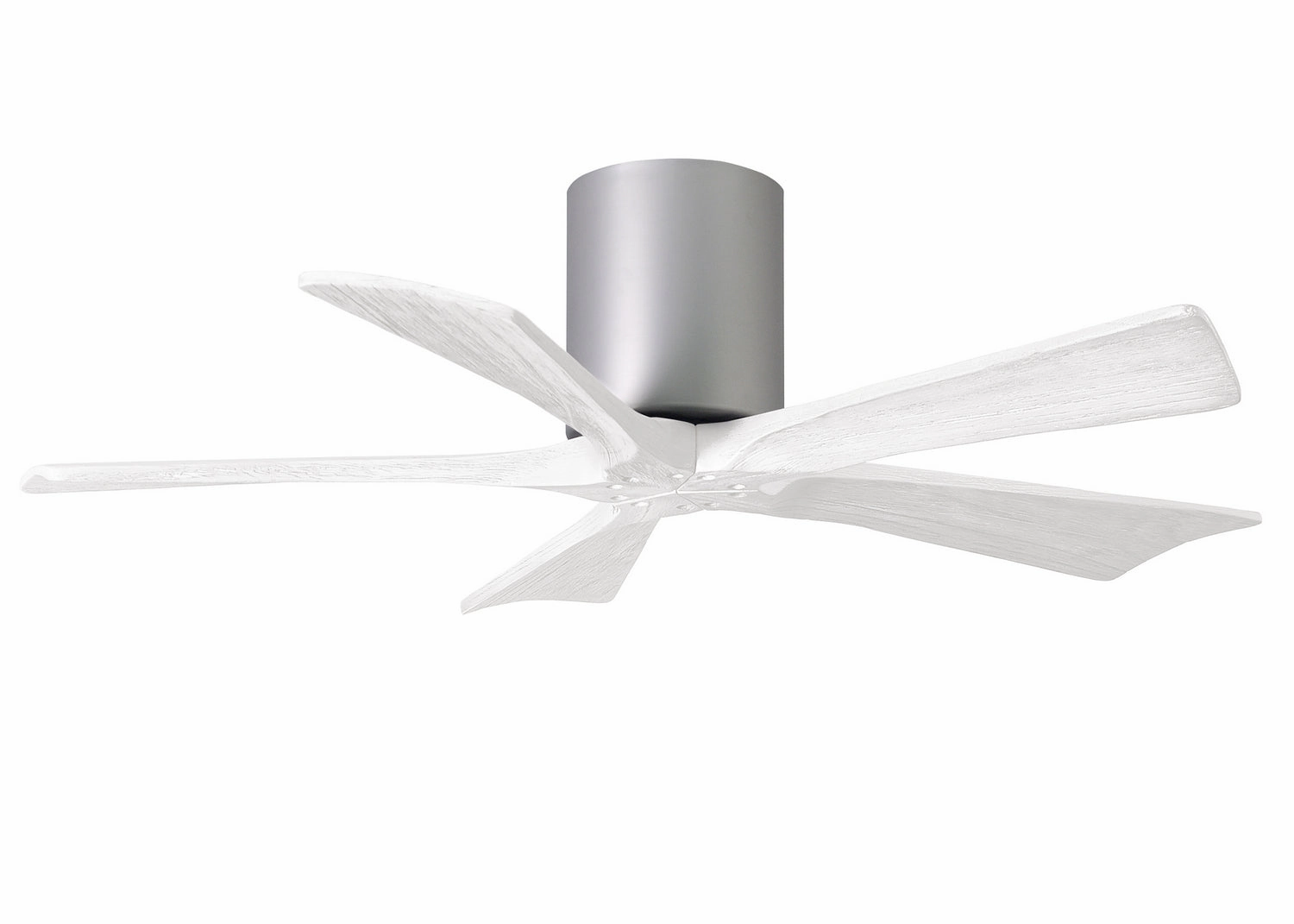 Irene-5H 42"Ceiling Fan Brushed Nickel quiet and compact hugger fans