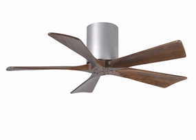 Irene-5H 42"Ceiling Fan Brushed Nickel quiet and compact hugger fans