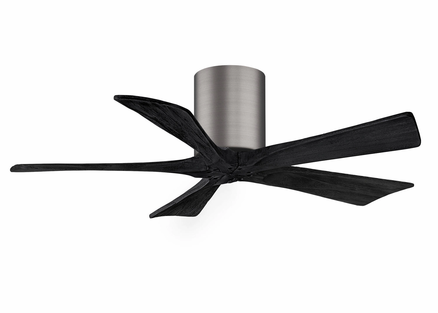 Irene-5H 42"Ceiling Fan Brushed Pewter space-saving huggers with modern style