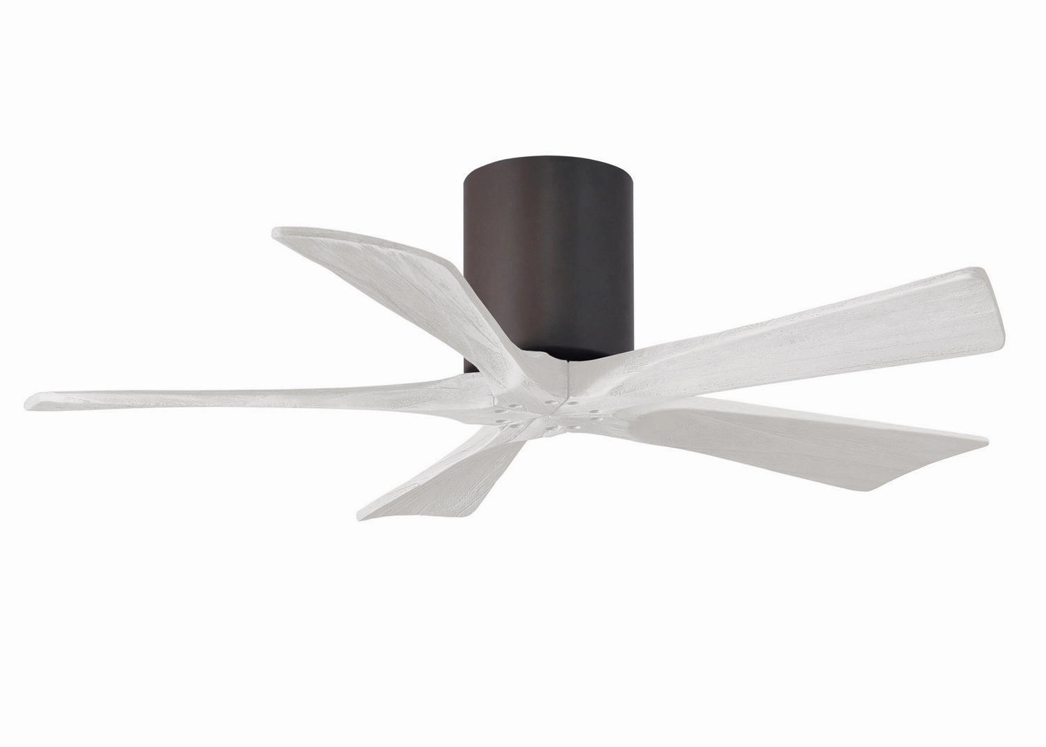 Irene-5H 42"Ceiling Fan Textured Bronze quiet and compact hugger fans