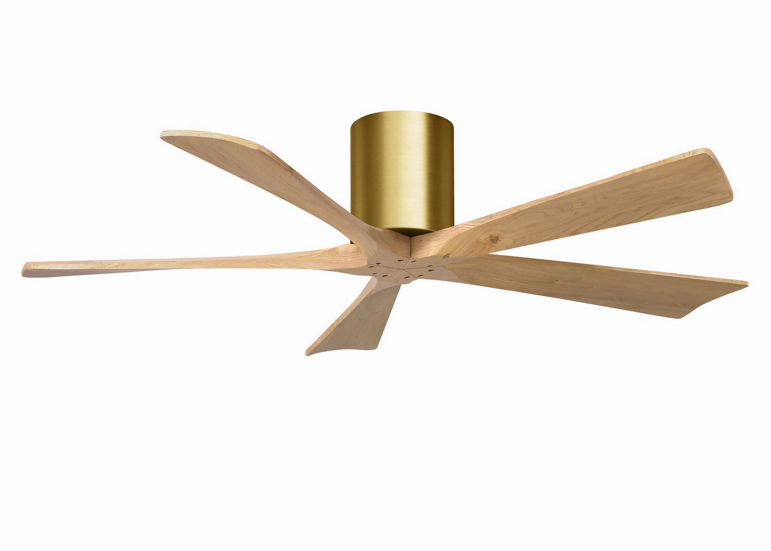 Irene-5H 52"Ceiling Fan Brushed Brass ifan smart fans for connected homes