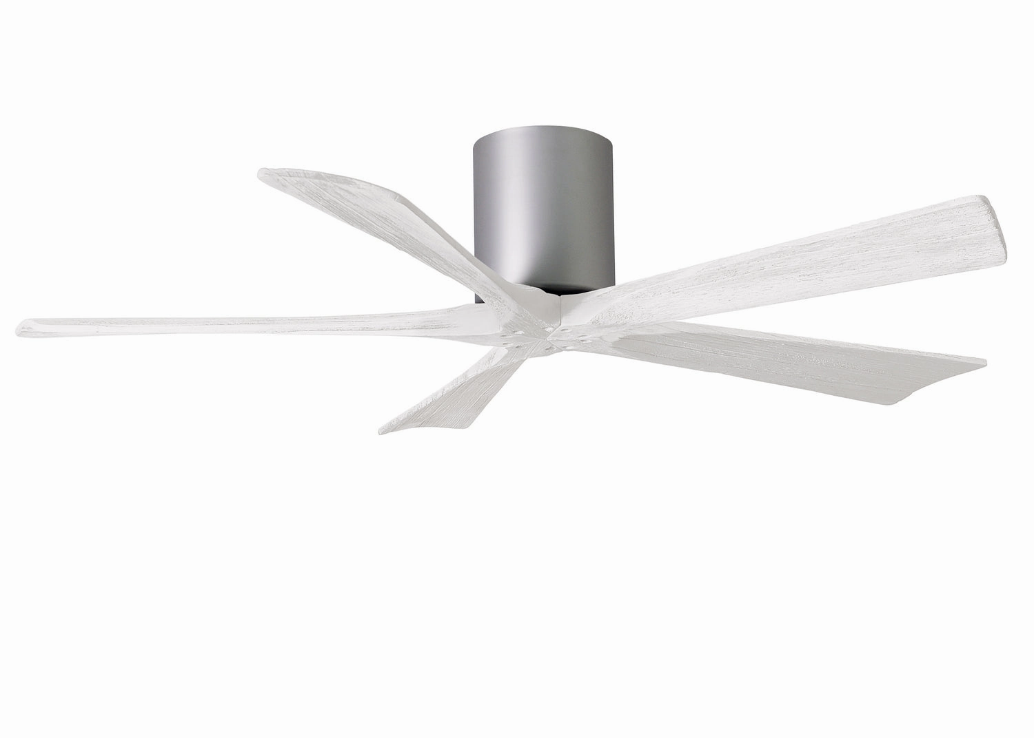 Irene-5H 52"Ceiling Fan Brushed Nickel quiet and compact hugger fans