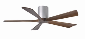 Irene-5H 52"Ceiling Fan Brushed Nickel quiet and compact hugger fans