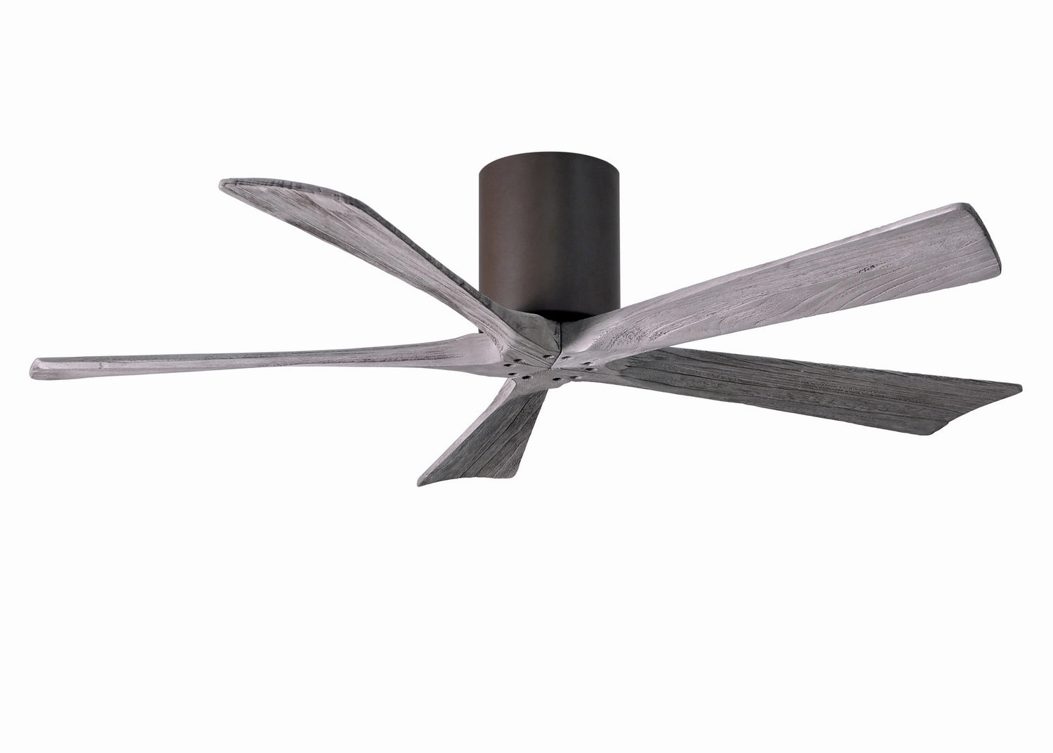 Irene-5H 52"Ceiling Fan Textured Bronze quiet and compact hugger fans