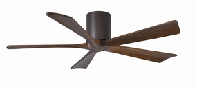 Irene-5H 52"Ceiling Fan Textured Bronze quiet and compact hugger fans