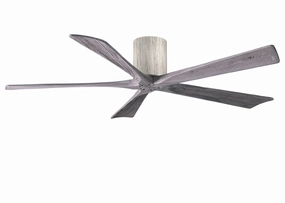 Irene-5H 60"Ceiling Fan Barn Wood space-saving huggers with modern style
