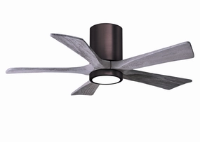 Irene-5HLK 42"Ceiling Fan Brushed Bronze space-saving huggers with modern style