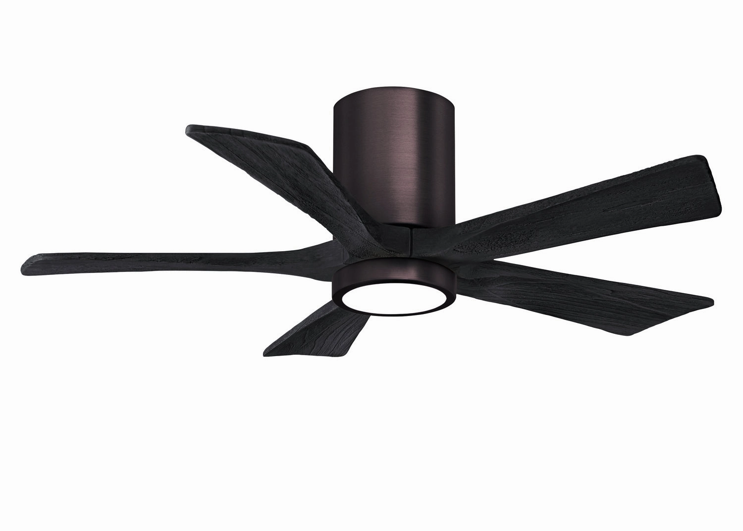 Irene-5HLK 42"Ceiling Fan Brushed Bronze space-saving huggers with modern style