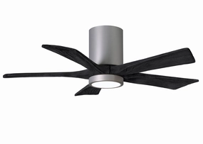 Irene-5HLK 42"Ceiling Fan Brushed Nickel quiet and compact hugger fans