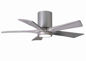 Irene-5HLK 42"Ceiling Fan Brushed Nickel quiet and compact hugger fans