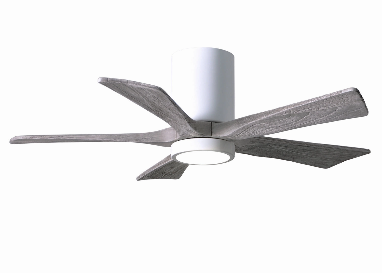 Irene-5HLK 42"Ceiling Fan Gloss White quiet and compact hugger fans