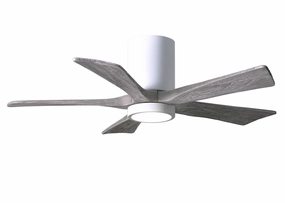Irene-5HLK 42"Ceiling Fan Gloss White quiet and compact hugger fans