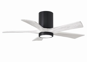 Irene-5HLK 42"Ceiling Fan Matte Black quiet and compact hugger fans
