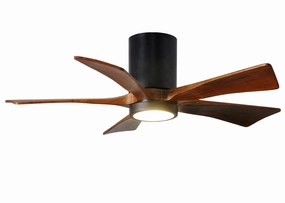 Irene-5HLK 42"Ceiling Fan Matte Black quiet and compact hugger fans