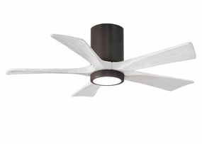 Irene-5HLK 42"Ceiling Fan Textured Bronze quiet and compact hugger fans