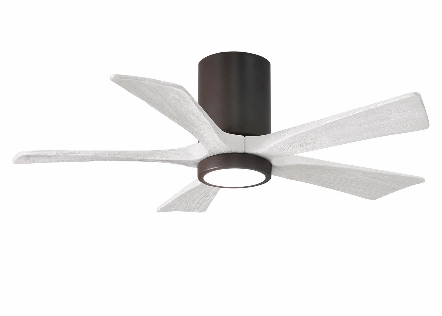 Irene-5HLK 42"Ceiling Fan Textured Bronze quiet and compact hugger fans