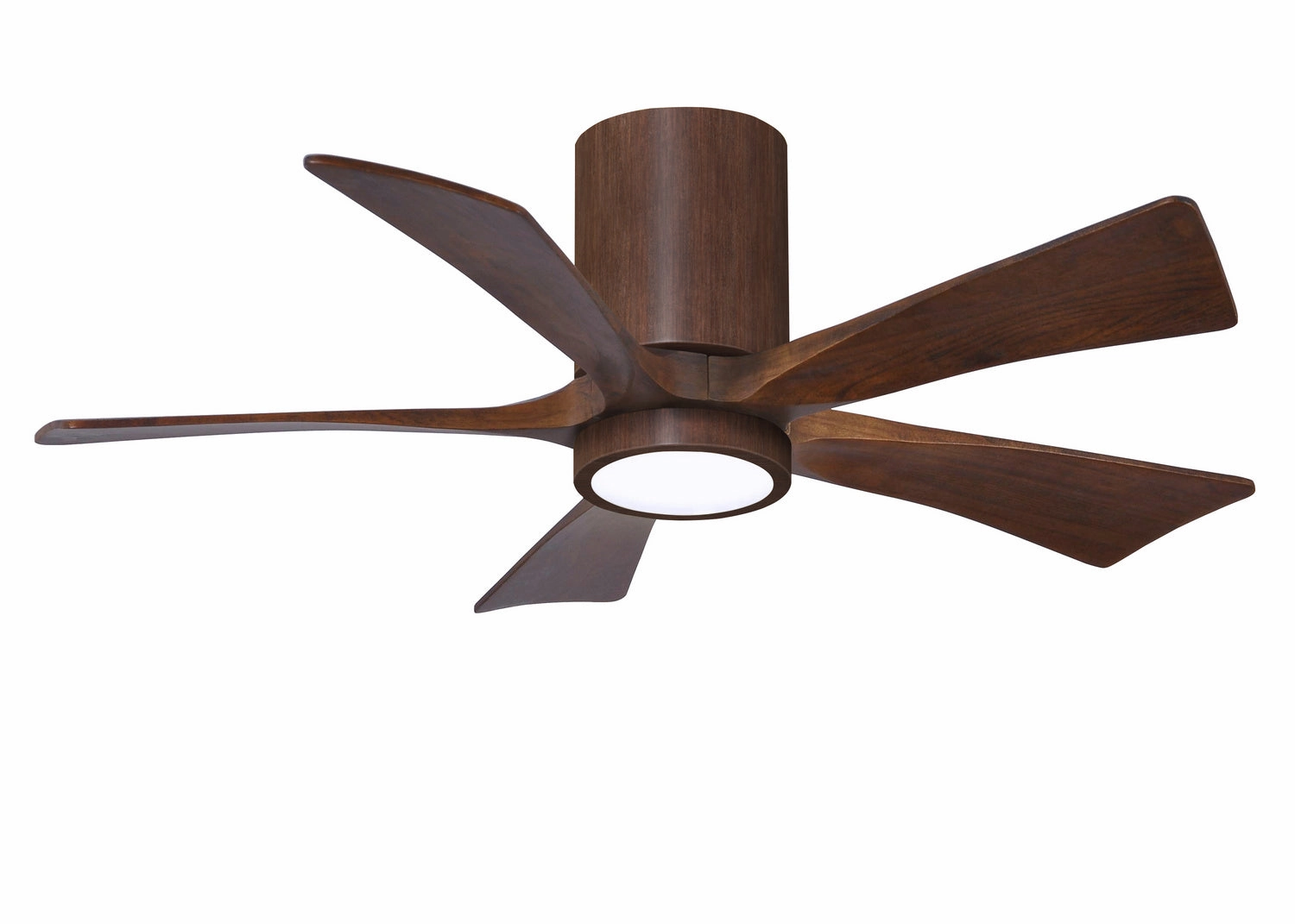 Irene-5HLK 42"Ceiling Fan Walnut space-saving huggers with modern style
