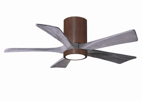 Irene-5HLK 42"Ceiling Fan Walnut space-saving huggers with modern style