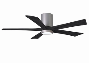 Irene-5HLK 52"Ceiling Fan Brushed Nickel quiet and compact hugger fans