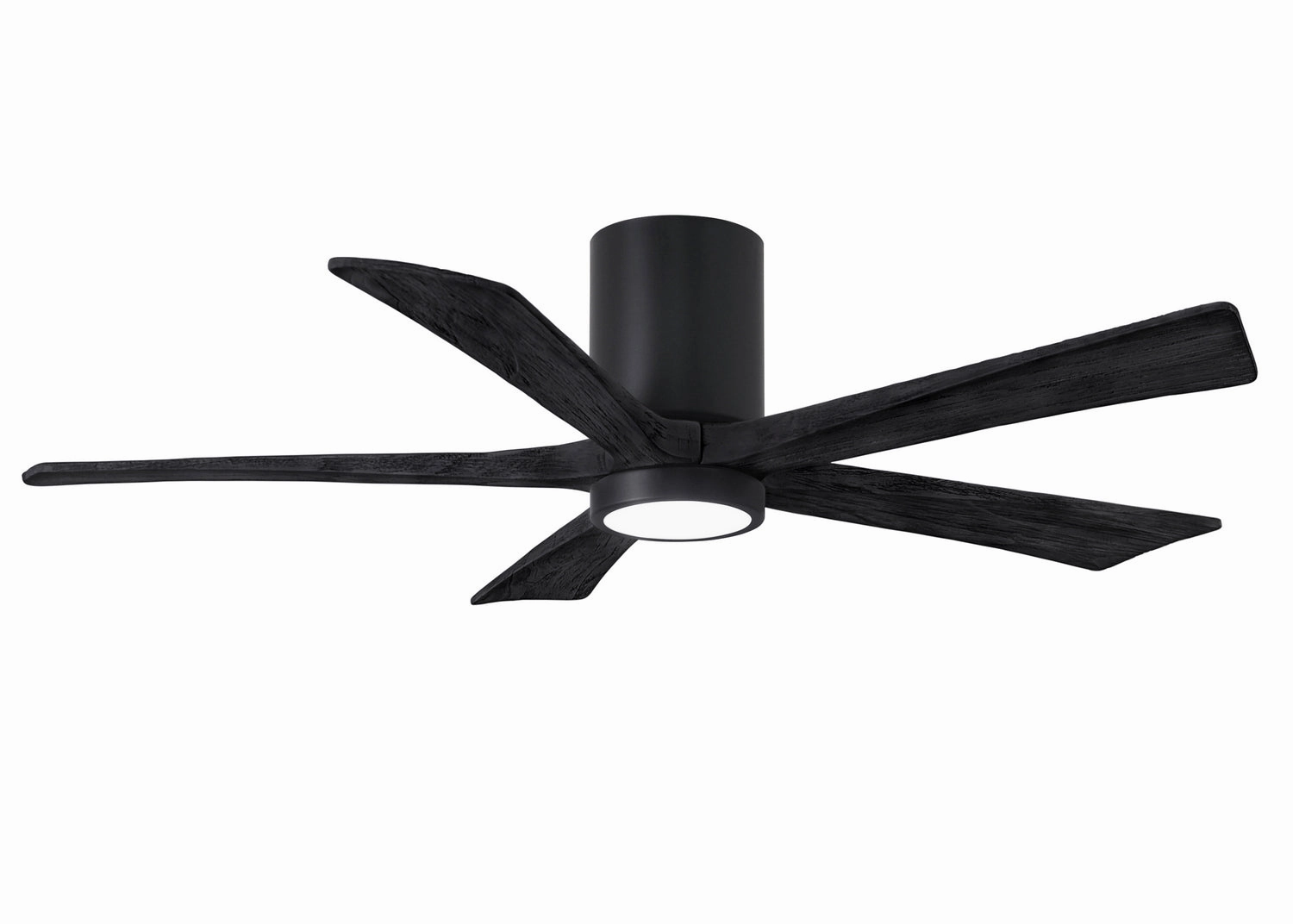 Irene-5HLK 52"Ceiling Fan Matte Black quiet and compact hugger fans