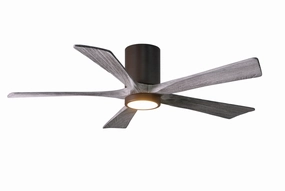 Irene-5HLK 52"Ceiling Fan Textured Bronze quiet and compact hugger fans