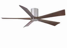 Irene-5HLK 60"Ceiling Fan Brushed Nickel quiet and compact hugger fans