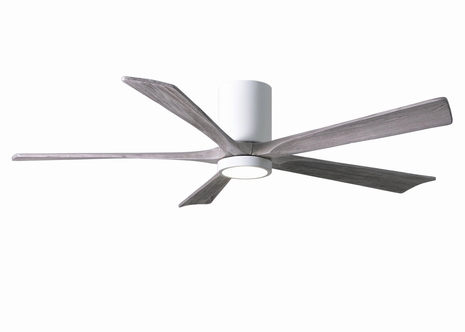 Irene-5HLK 60"Ceiling Fan Gloss White quiet and compact hugger fans