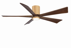 Irene-5HLK 60"Ceiling Fan Light Maple ifan smart fans for connected homes
